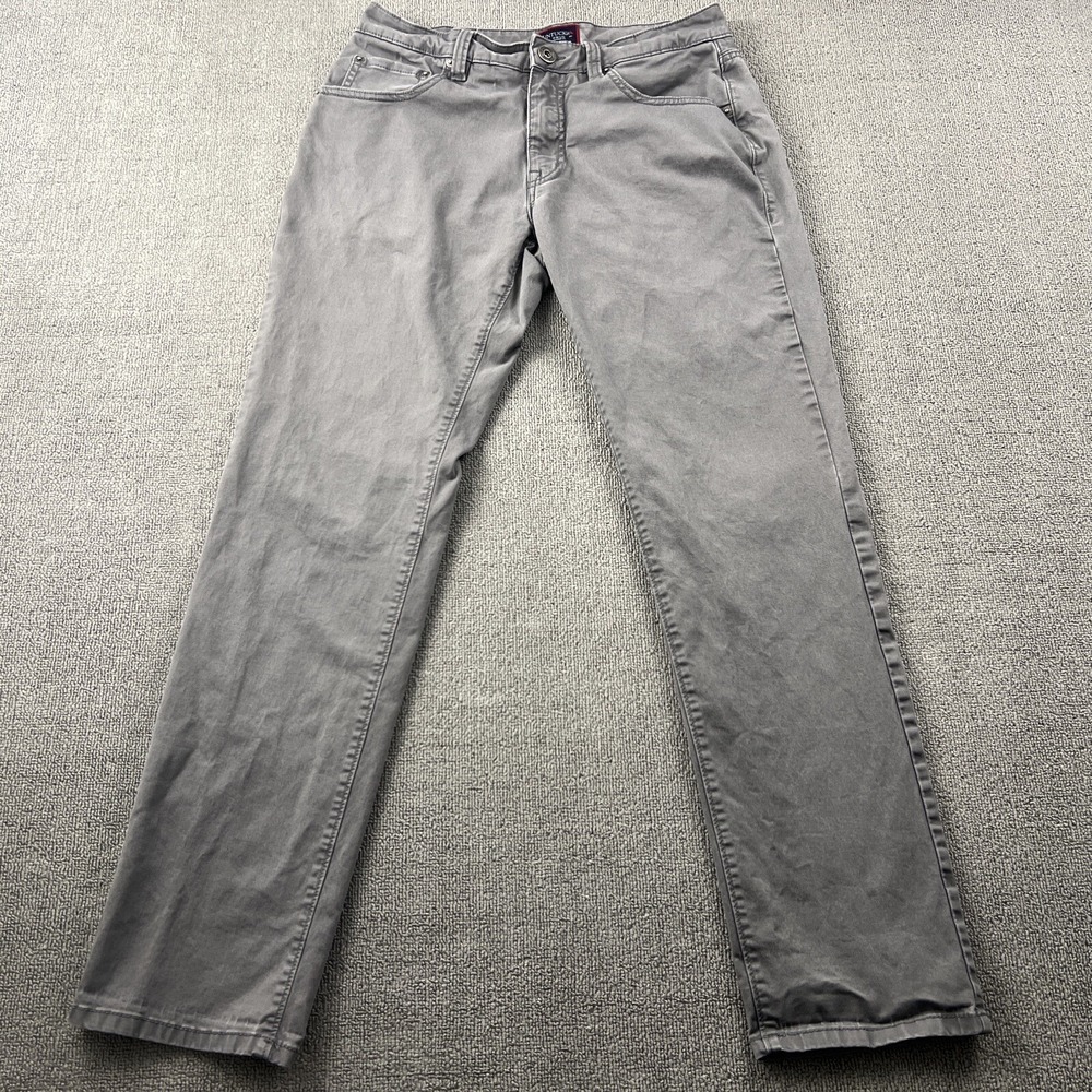 UNTUCKit Pants Adult Size 30W 32L Gray Straight Fit Jeans Casual Men's